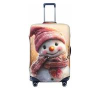 Merry Christmas No.127 - Fundas protectoras elásticas para equipaje de 45,7 a 81,3 cm, Black, M