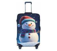 Merry Christmas No.280 - Fundas protectoras elásticas para equipaje de 45,7 a 81,3 cm, Black, S