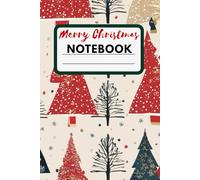 Merry Christmas Notebook 6x9: 100 Lined Pages For Home, School / Diary As A Gift / For The Office And Work / Perfect For Teenagers And Children.