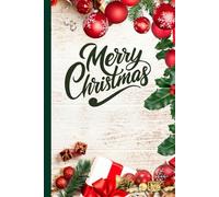 Merry Christmas Notebook: A5 Christmas Notebook | Festive Holiday Journal | Perfect for Notes, Lists & Gift Ideas