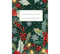 Merry Christmas Notebook: A5 Christmas Notebook | Festive Holiday Journal | Perfect for Notes, Lists & Gift Ideas and school