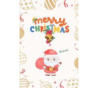 Merry christmas Notebook: This notebook has a Christmas pattern, beautiful colors, and is suitable for use as a Christmas and New Year gift.