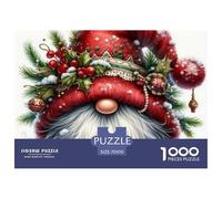 Merry Christmas para Adultos Christmas 1000 Challenge, Puzzle Creativo Multicolor, Regalos Navideños para Niñas/niños, A Partir De 14 Años 70x50cm/1000pcs