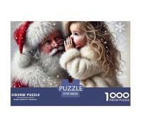 Merry Christmas para Adultos Christmas 1000 Challenge, Puzzle Creativo Multicolor, Regalos Navideños para Niñas/niños, A Partir De 14 Años 38x26cm/1000pcs