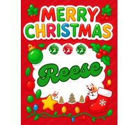 Merry Christmas Reese: Christmas Sketchbook and Notebook for Doodling, Sketching, Drawing, Painting, Diary Christmas gift for Girls.: “Festive ... Christmas Sketchbook” 120 Pages, 8.5*11 inch