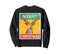 Merry Christmas Reno Vintage Retro 80s Navidad Xmas Sudadera