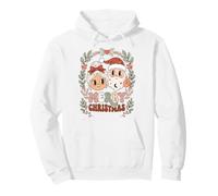 Merry Christmas Santa and Mrs Claus Holiday Cheer Sudadera con Capucha