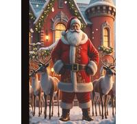 Merry Christmas! Santa is ready for flight! | Composition Notebook: 110 Pages | wide ruled, 7.5 x 9.75 | For Teens, Adults, Gifts, School, Work, ... and Santa fans who are ready for Christmas!