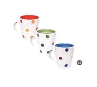 Merry Christmas Set Taza 6 Uds. 300 Ml Multicolor