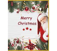 Merry Christmas Sketchbook: Christmas Gift for Kids and Teens = Great for Drawing, Sketching, Doodling and Holiday Artworks - Santa Claus Sketch Book - 100 Blank Pages