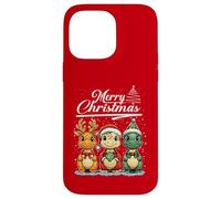 Merry Christmas T-Rex Santa Dinosaur T-Rex Dino Xmas Tree Carcasa para iPhone 14 Pro MAX