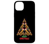 Merry Christmas Tuba Tree Tuba Music Lover Xmas Holiday Carcasa para iPhone 14 Plus