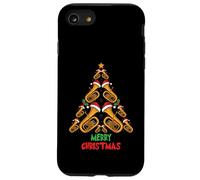 Merry Christmas Tuba Tree Tuba Music Lover Xmas Holiday Carcasa para iPhone SE (2020) / 7/8