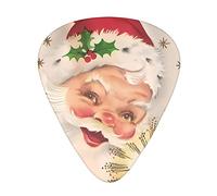 Merry Christmas Wishes* Paquete de 12 púas para guitarra, Sensación cómoda, bordes suaves, abrasión, Adecuado para guitarra, ukelele, etc.
