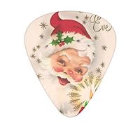 Merry Christmas Wishes - Púas de guitarra clásicas, triángulo, bajo, acústica y eléctrica, para guitarristas, 12 piezas