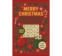 Merry Christmas Word Search Puzzle Book