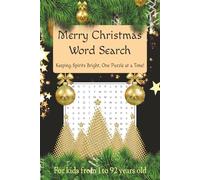 Merry Christmas Word Search Puzzle Book: Word Search with Easy to Read Print about Winter activities, Reindeers, Seasonal Treats, & More | 50+ ... Stuffer for Vacations, Holidays & Free Times