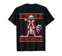 Merry Christmas X-Mas Ugly Raccoon Lover Raccoon Whisperer Camiseta