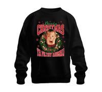 Merry Christmas Ya Filthy Animal Kevin McCallister - Home Alone Christmas Xmas Unisex Jersey de Navidad, Negro , M