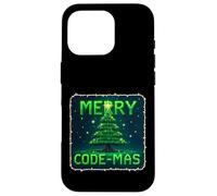Merry Code-mas Christmas Programador Coder Ingeniero Informático Carcasa para iPhone 16 Pro