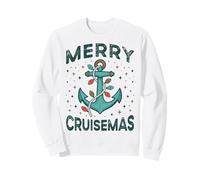Merry Cruisemas Cruise-mas Christmas Cruise - Pijama Familiar Sudadera