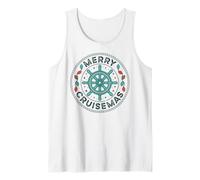 Merry Cruisemas Matching Family Christmas Cruise Mujeres Hombres Camiseta sin Mangas