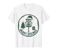 Merry Discmas Funny Disc - Cesta de Golf de Navidad Camiseta