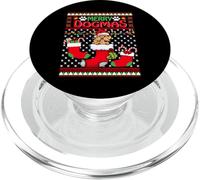 Merry Dogmas Cockapoo Dog Funny Ugly Christmas Xmas PopSockets PopGrip para MagSafe