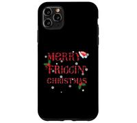 Merry Friggin Christmas, Pijama de Navidad búfalo a Cuadros Carcasa para iPhone 11 Pro MAX