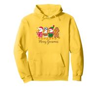 Merry Goosemas Cute Festive Goose Christmas Sudadera con Capucha