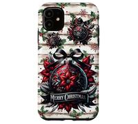 Merry Gothic Christmas Star Shabby Chic Decor Cute Goth Xmas Carcasa para iPhone 11