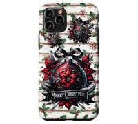 Merry Gothic Christmas Star Shabby Chic Decor Cute Goth Xmas Carcasa para iPhone 11 Pro