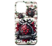 Merry Gothic Christmas Star Shabby Chic Decor Cute Goth Xmas Carcasa para iPhone 12 Pro MAX