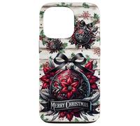 Merry Gothic Christmas Star Shabby Chic Decor Cute Goth Xmas Carcasa para iPhone 13 Pro
