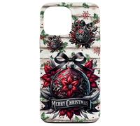 Merry Gothic Christmas Star Shabby Chic Decor Cute Goth Xmas Carcasa para iPhone 13 Pro MAX