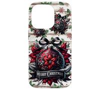 Merry Gothic Christmas Star Shabby Chic Decor Cute Goth Xmas Carcasa para iPhone 14 Pro