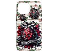 Merry Gothic Christmas Star Shabby Chic Decor Cute Goth Xmas Carcasa para iPhone 16 Pro MAX