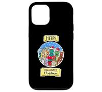 Merry Halloween Christmas Design Monster Winter Holiday Carcasa para iPhone 12/12 Pro
