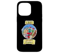 Merry Halloween Christmas Design Monster Winter Holiday Carcasa para iPhone 14 Pro MAX