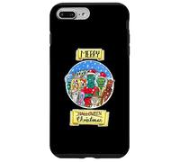 Merry Halloween Christmas Design Monster Winter Holiday Carcasa para iPhone 7 Plus/8 Plus