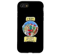 Merry Halloween Christmas Design Monster Winter Holiday Carcasa para iPhone SE (2020) / 7/8