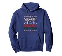 Merry Kickmas Ugly Christmas Sweater Karate Martial Arts Fun Sudadera con Capucha