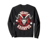 Merry Krampus Christmas Ugly Monster Hombres Mujeres Niños Divertido Sudadera
