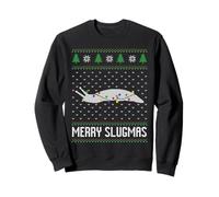 Merry Slugmas, Slug Christmas Lights feo suéter Sudadera
