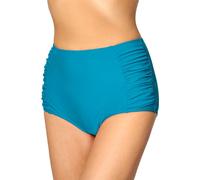 Merry Style Bragas de Bikini Parte de Abajo Bañador Corte Alto Mujer MS10-119 (Azul (6046), 44)