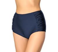 Merry Style Bragas de Bikini Parte de Abajo Bañador Corte Alto Mujer MS10-119 (Azul Oscuro2 (6007), 40)