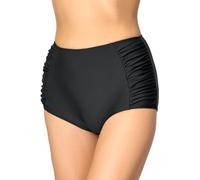 Merry Style Bragas de Bikini Parte de Abajo Bañador Corte Alto Mujer MS10-119 (Negro (9240), 34)