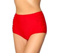 Merry Style Bragas de Bikini Parte de Abajo Bañador Corte Alto Mujer MS10-119 (Rojo (4186), 42)