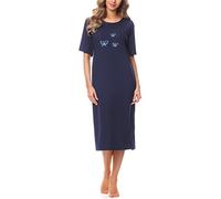 Merry Style Camisón Ropa de Cama Vestidos de Casa Manga Corta Mujer 91LW1