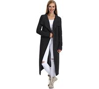 Merry Style Chaqueta de punto para Mujer H4Z3L (Negro, L/XL)